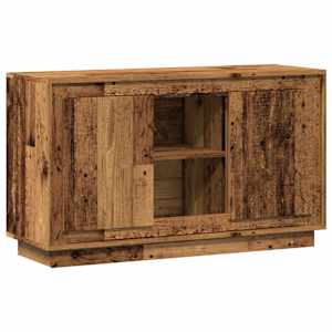 Příborník old wood 102 x 35 x 60 cm kompozitní dřevo - obrázek 2