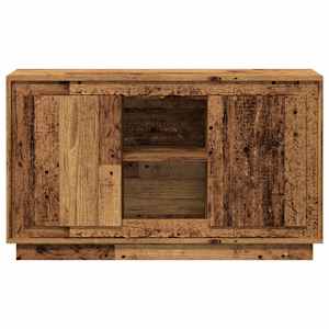 Příborník old wood 102 x 35 x 60 cm kompozitní dřevo - obrázek 4