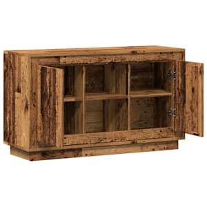 Příborník old wood 102 x 35 x 60 cm kompozitní dřevo - obrázek 7