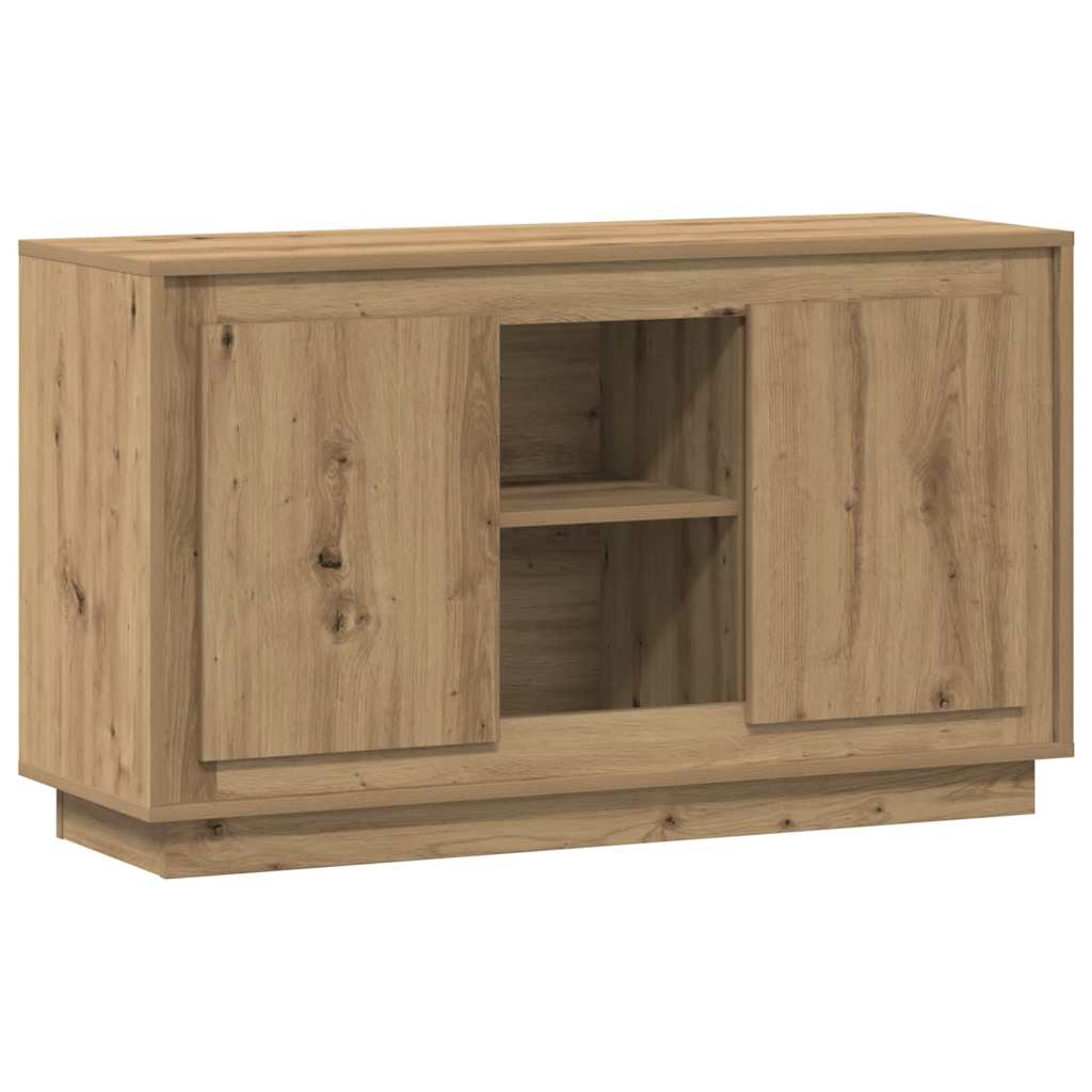 E-shop vidaXL Komoda dub artisan 102x35x60 cm kompozitné drevo
