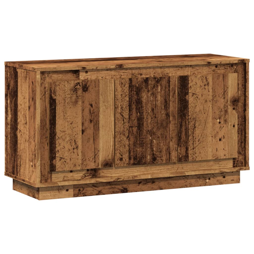 vidaXL Příborník old wood 102 x 35 x 55 cm kompozitní dřevo