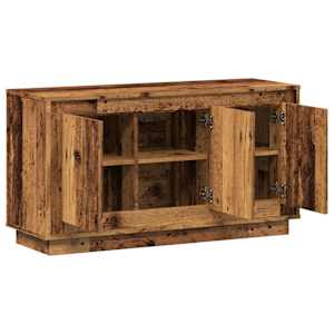 Příborník old wood 102 x 35 x 55 cm kompozitní dřevo - obrázek 7