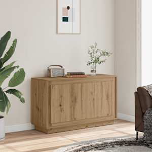 Omarica Artisan hrast 102x35x55 cm inženirski les