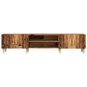 TV skříňka old wood 180 x 31,5 x 40 cm kompozitní dřevo - obrázek 4