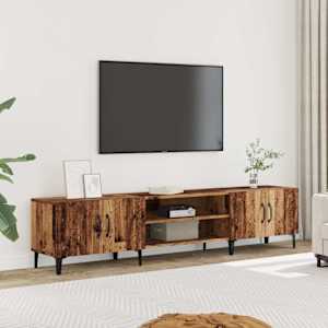 TV skříňka old wood 180 x 31,5 x 40 cm kompozitní dřevo - obrázek 1