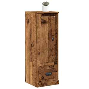 Skříň highboard old wood 36 x 35,5 x 103,5 kompozitní dřevo - obrázek 3