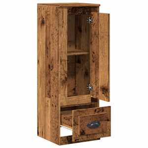 Skříň highboard old wood 36 x 35,5 x 103,5 kompozitní dřevo - obrázek 5