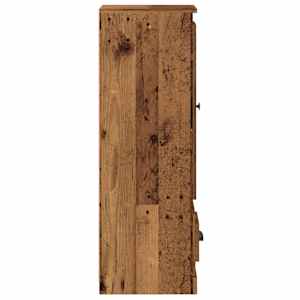 Skříň highboard old wood 36 x 35,5 x 103,5 kompozitní dřevo - obrázek 6