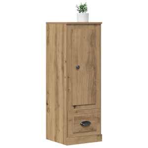 Skříň highboard dub artisan 36 x 35,5 x 103,5 kompozitní dřevo - obrázek 3