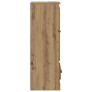 Skříň highboard dub artisan 36 x 35,5 x 103,5 kompozitní dřevo - obrázek 6