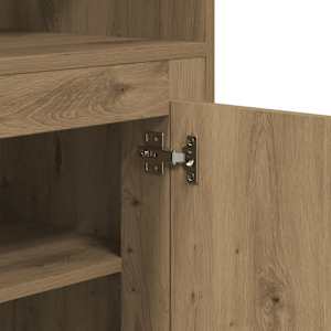 Skříň highboard dub artisan 60 x 35,5 x 103,5 kompozitní dřevo - obrázek 8