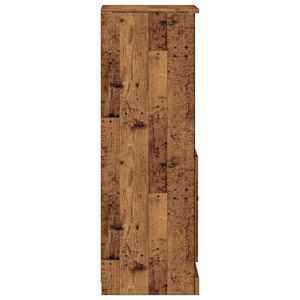 Skříň highboard old wood 36 x 35,5 x 103,5 kompozitní dřevo - obrázek 6
