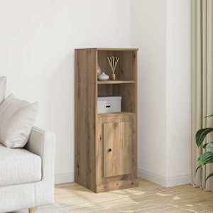 Skříň highboard dub artisan 36 x 35,5 x 103,5 kompozitní dřevo - obrázek 1