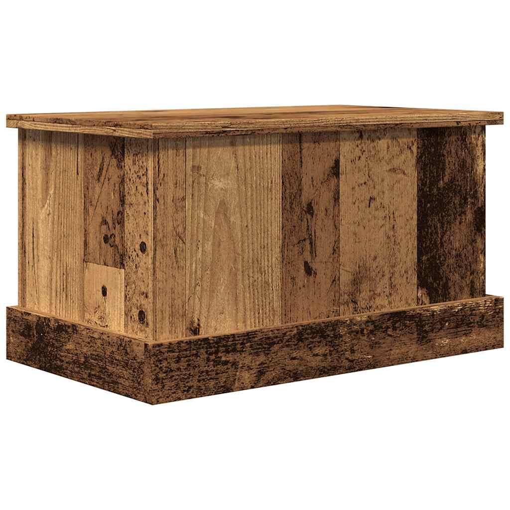 vidaXL Úložný box old wood 30 x 50 x 28 cm kompozitní dřevo