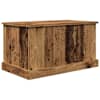 vidaXL Hoiukast Vana puit 70x40x38 cm Tehnopuit