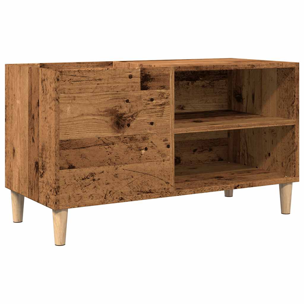 vidaXL Skříňka na LP desky old wood 84,5 x 38 x 48 cm kompozitní dřevo