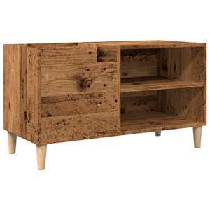 Skříňka na LP desky old wood 84,5 x 38 x 48 cm kompozitní dřevo - obrázek 2