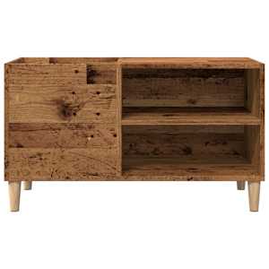 Skříňka na LP desky old wood 84,5 x 38 x 48 cm kompozitní dřevo - obrázek 4