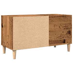 Skříňka na LP desky old wood 84,5 x 38 x 48 cm kompozitní dřevo - obrázek 6