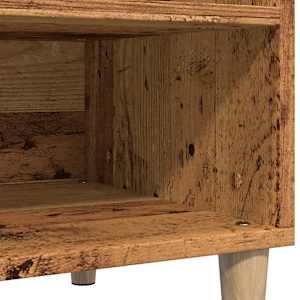 Skříňka na LP desky old wood 84,5 x 38 x 48 cm kompozitní dřevo - obrázek 8