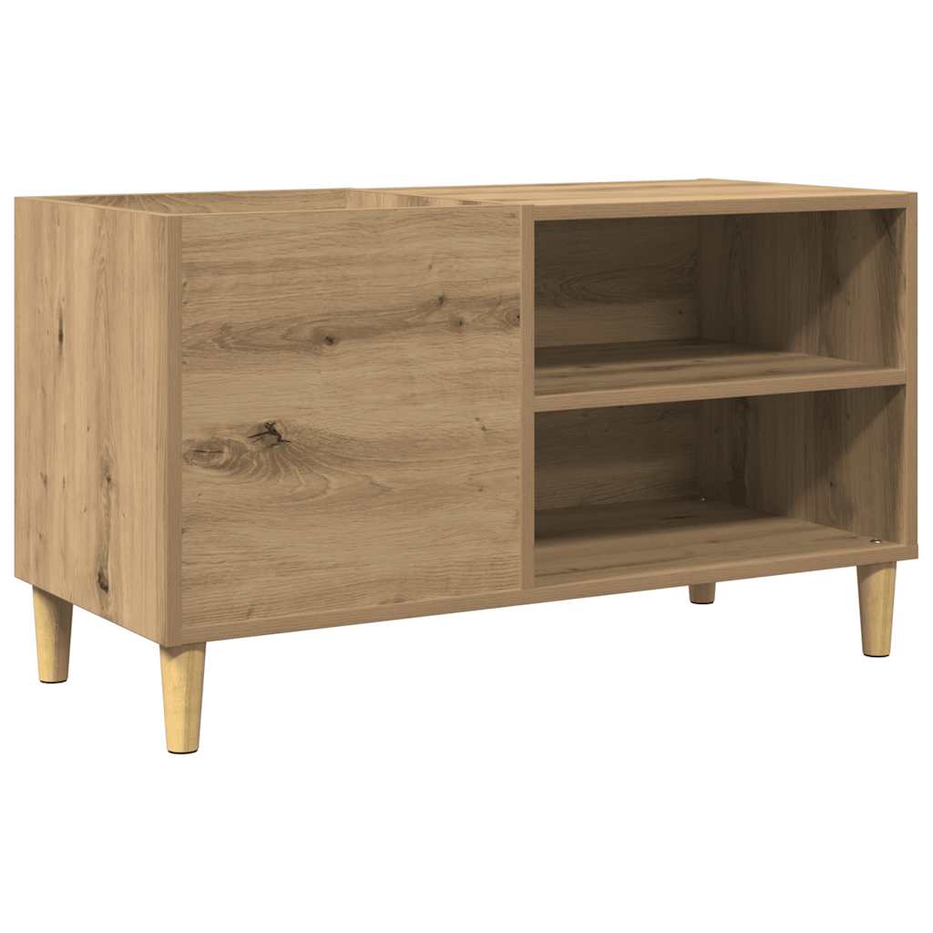 vidaXL Skříňka na LP desky dub artisan 84,5x38x48 cm kompozitní dřevo