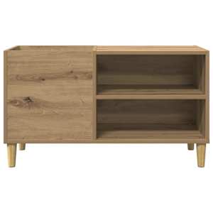 Skříňka na LP desky dub artisan 84,5x38x48 cm kompozitní dřevo - obrázek 4