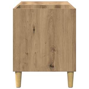 Skříňka na LP desky dub artisan 84,5x38x48 cm kompozitní dřevo - obrázek 5