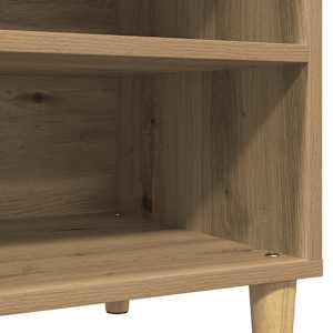 Skříňka na LP desky dub artisan 84,5x38x48 cm kompozitní dřevo - obrázek 8
