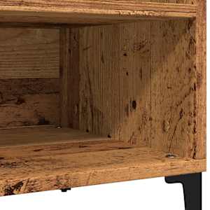 Skříňka na LP desky old wood 84,5 x 38 x 48 cm kompozitní dřevo - obrázek 8