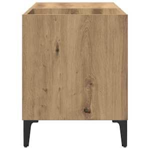 Skříňka na LP desky dub artisan 84,5x38x48 cm kompozitní dřevo - obrázek 5
