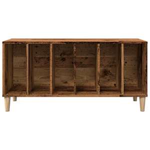Skříňka na LP desky old wood 100 x 38 x 48 cm kompozitní dřevo - obrázek 4