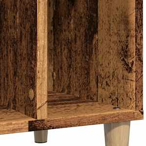 Skříňka na LP desky old wood 100 x 38 x 48 cm kompozitní dřevo - obrázek 7