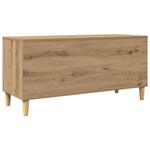 Skříňka na LP desky dub artisan 100x38x48 cm kompozitní dřevo - obrázek 6