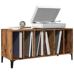 Omarica za gramofonske plošče starinski les 100x38x48 cm