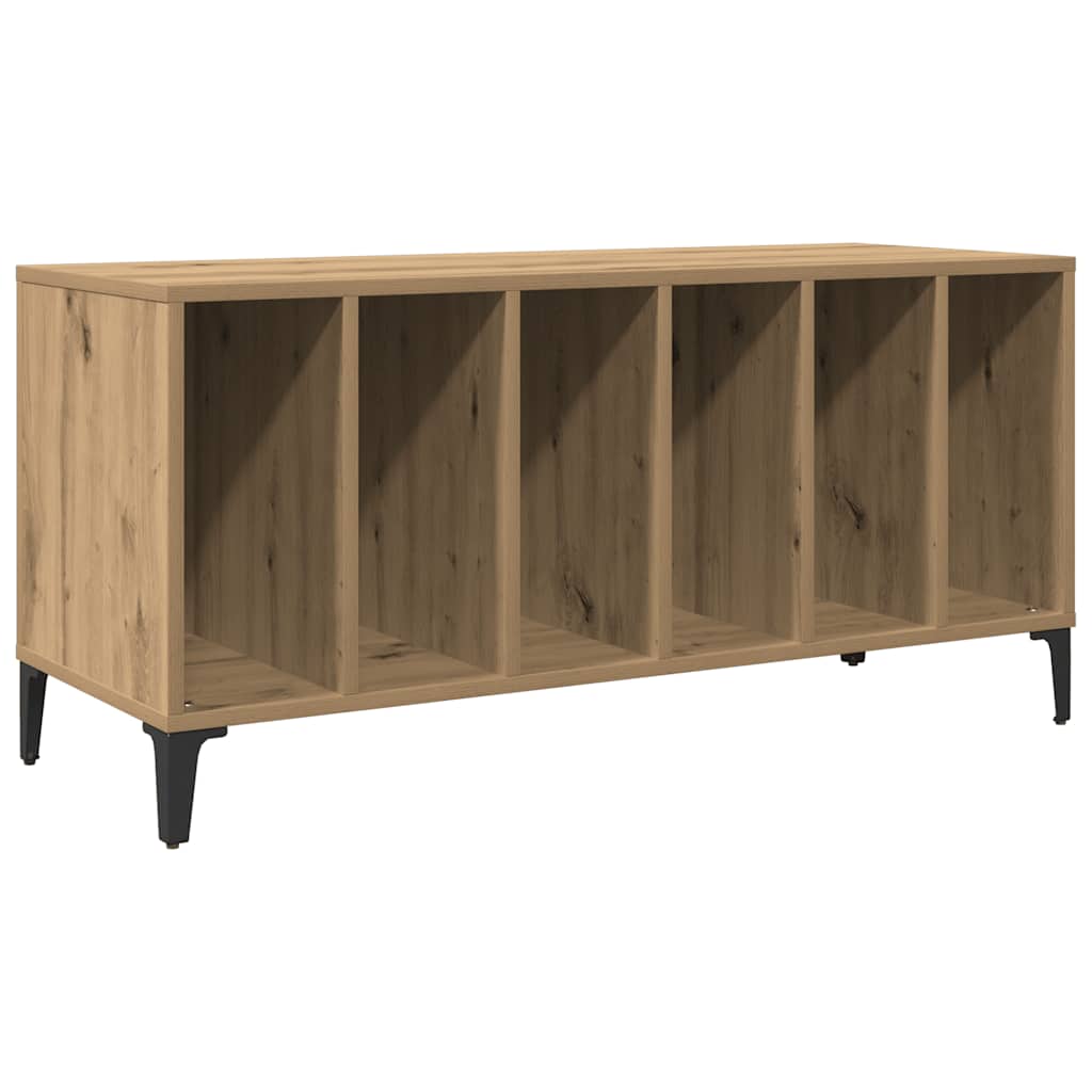 vidaXL Skříňka na LP desky dub artisan 100x38x48 cm kompozitní dřevo