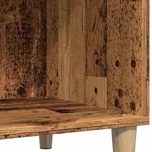 Skříňka na LP desky old wood 84,5 x 38 x 89 cm kompozitní dřevo - obrázek 8