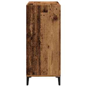 Skříňka na LP desky old wood 84,5 x 38 x 89 cm kompozitní dřevo - obrázek 5