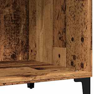 Skříňka na LP desky old wood 84,5 x 38 x 89 cm kompozitní dřevo - obrázek 8