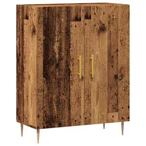 Příborník old wood 69,5 x 34 x 90 cm kompozitní dřevo - obrázek 2