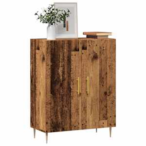 Příborník old wood 69,5 x 34 x 90 cm kompozitní dřevo - obrázek 3