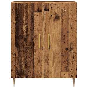 Příborník old wood 69,5 x 34 x 90 cm kompozitní dřevo - obrázek 4