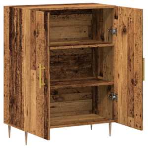 Příborník old wood 69,5 x 34 x 90 cm kompozitní dřevo - obrázek 7