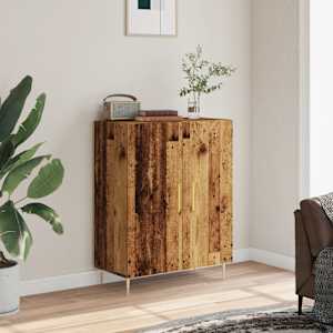Příborník old wood 69,5 x 34 x 90 cm kompozitní dřevo - obrázek 1