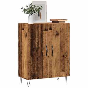 Příborník old wood 69,5 x 34 x 90 cm kompozitní dřevo