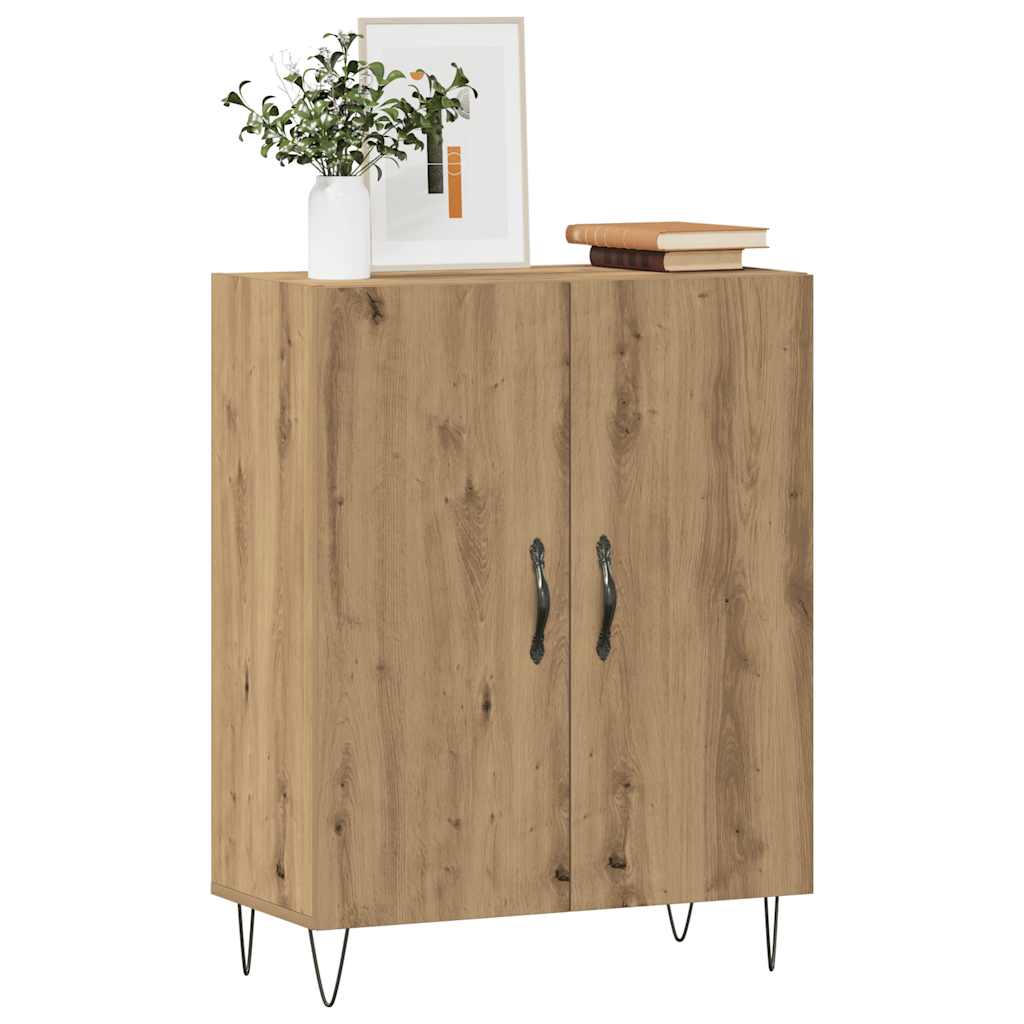 vidaXL Dulap, stejar artizanal, 69,5x34x90 cm, lemn prelucrat