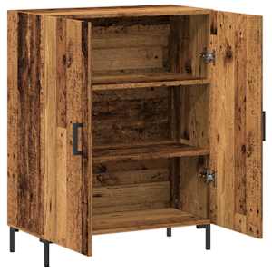 Příborník old wood 69,5 x 34 x 90 cm kompozitní dřevo - obrázek 7