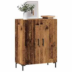 Příborník old wood 69,5 x 34 x 90 cm kompozitní dřevo - obrázek 1