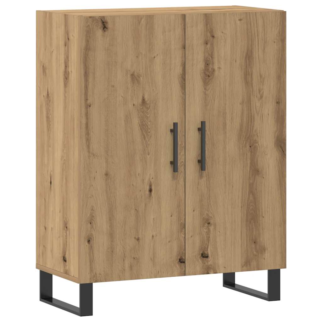 vidaXL Příborník dub artisan 69,5 x 34 x 90 cm kompozitní dřevo
