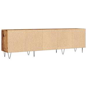 TV skříňka old wood 150 x 30 x 44,5 cm kompozitní dřevo - obrázek 7