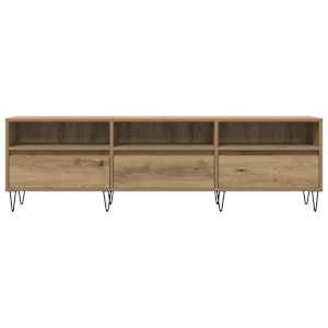 TV skříňka dub artisan 150 x 30 x 44,5 cm kompozitní dřevo - obrázek 4